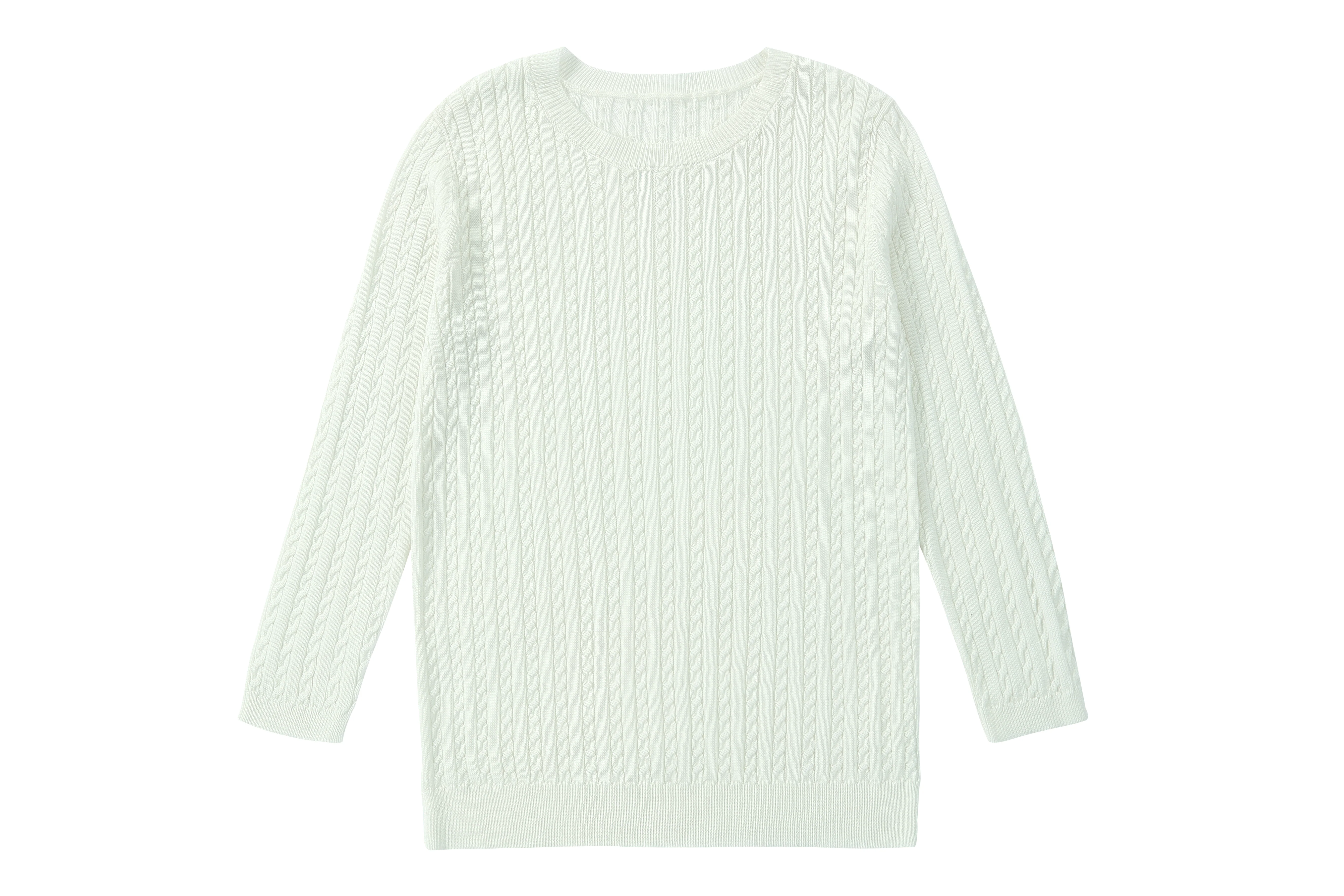 Boy Cableknit top (White ) - Sage  Collection