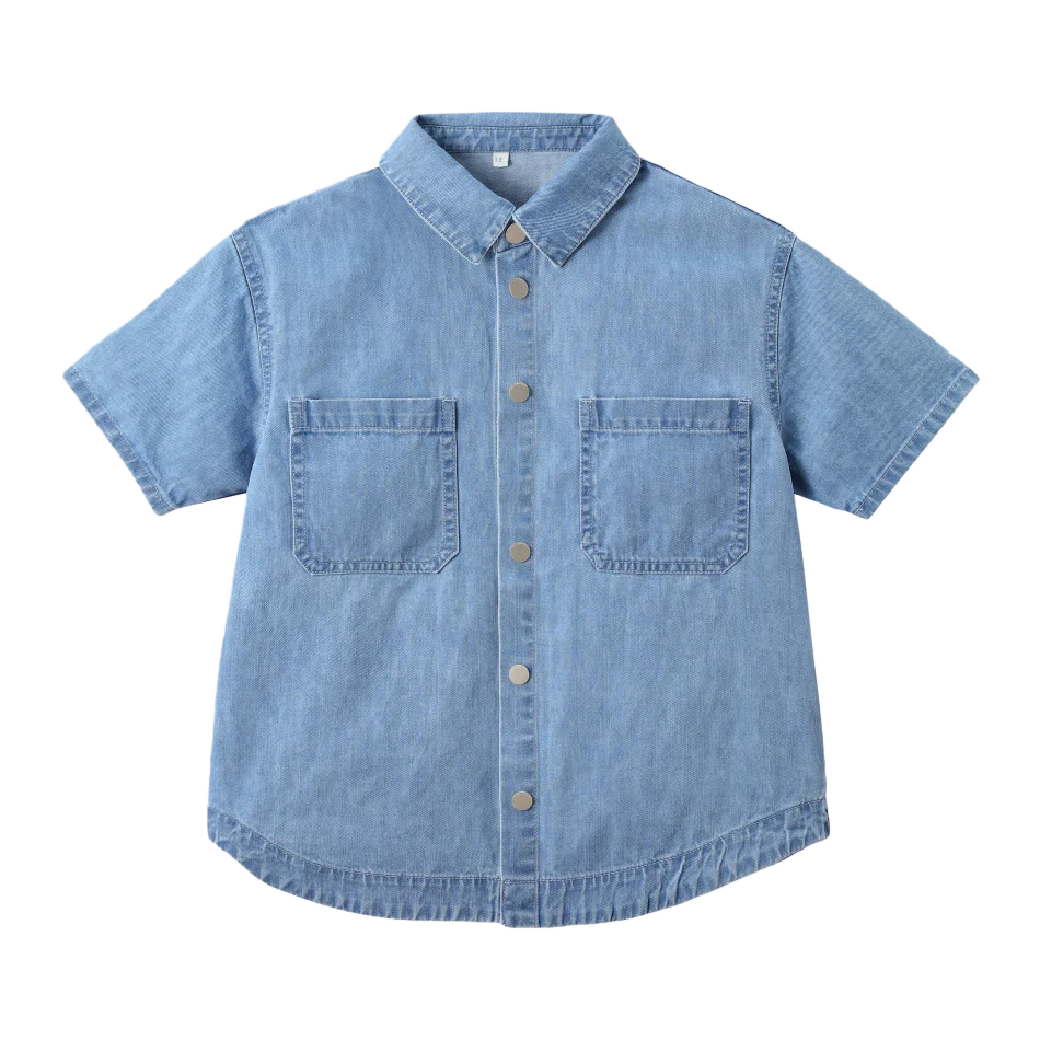 Boy Shirt- Blue Denim Collection