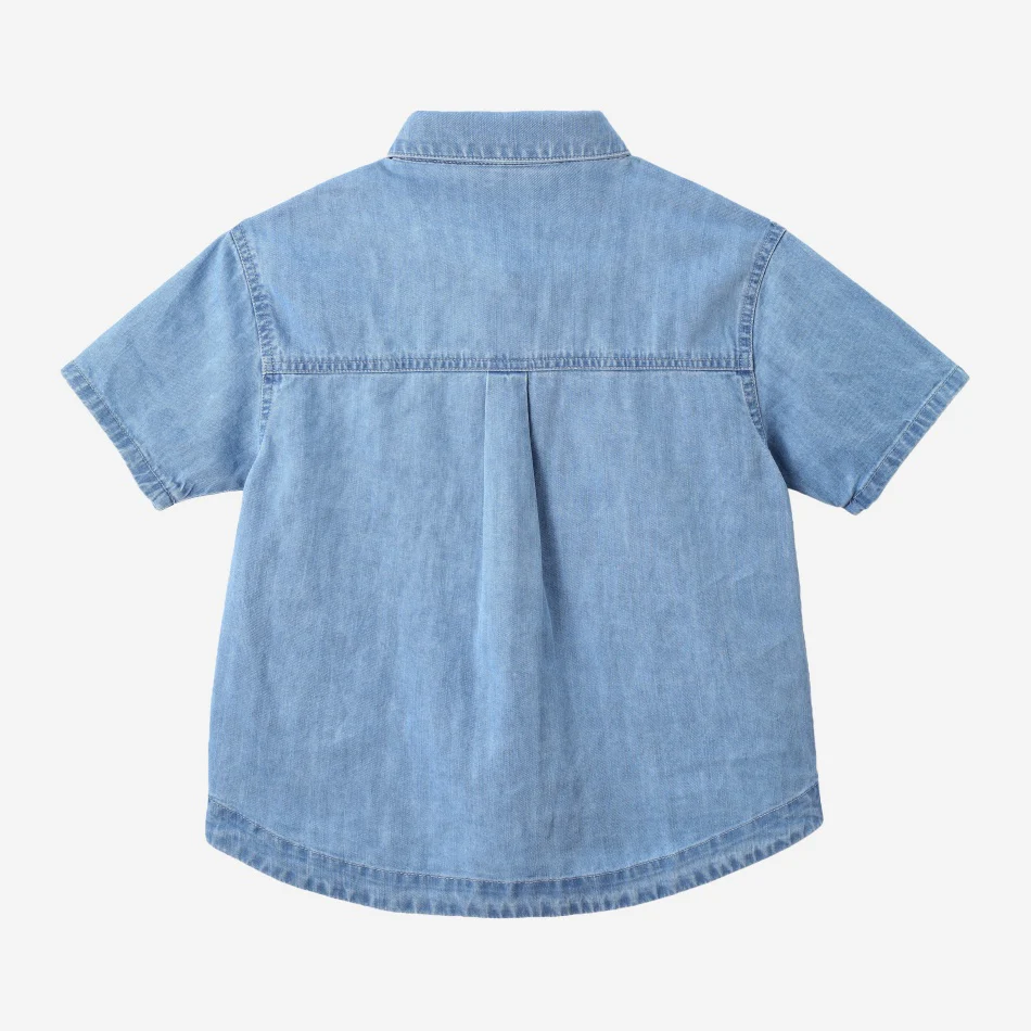 Boy Shirt- Blue Denim Collection - Image 2