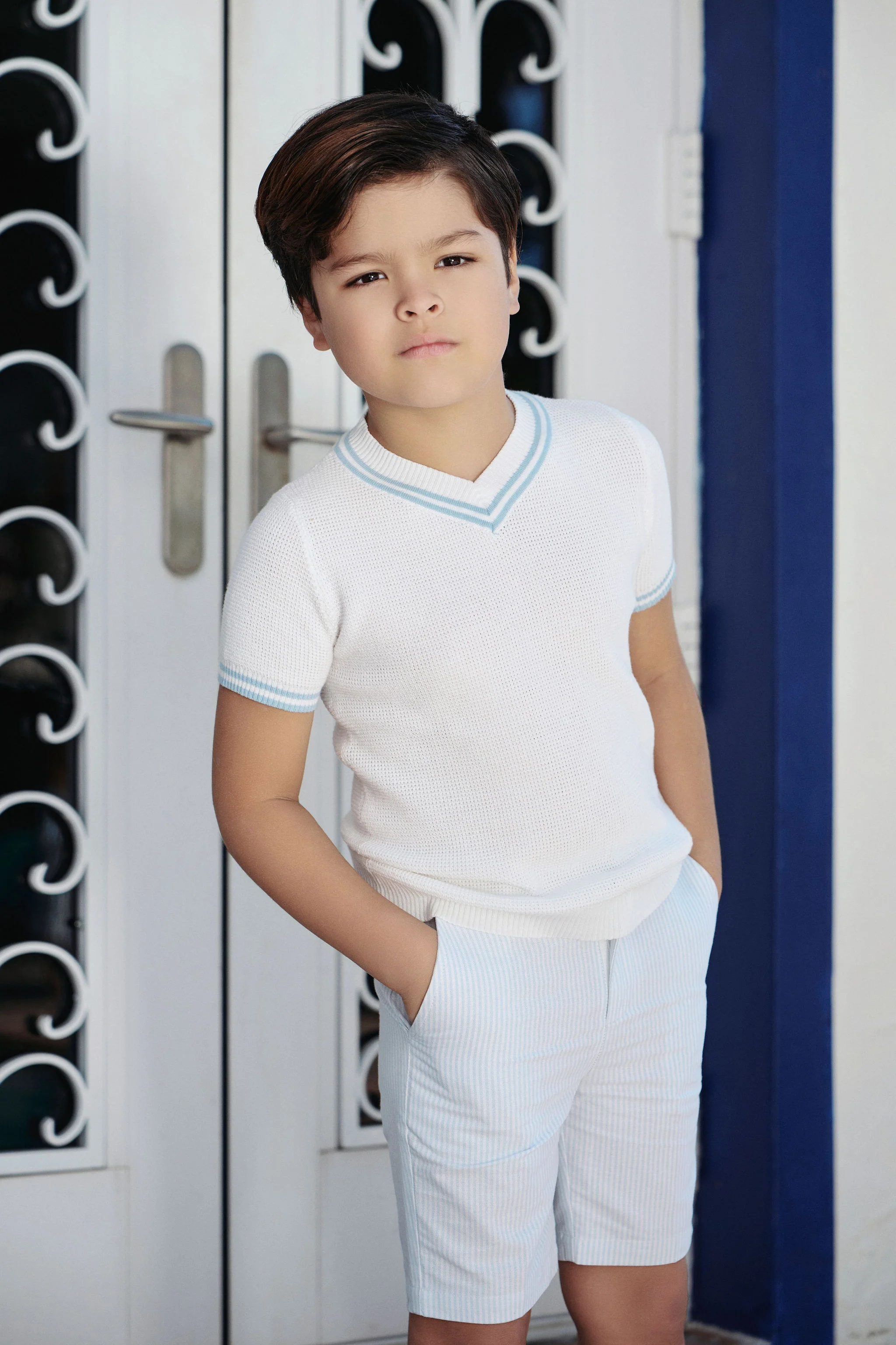 Boys Blue Knit Collection - Image 2