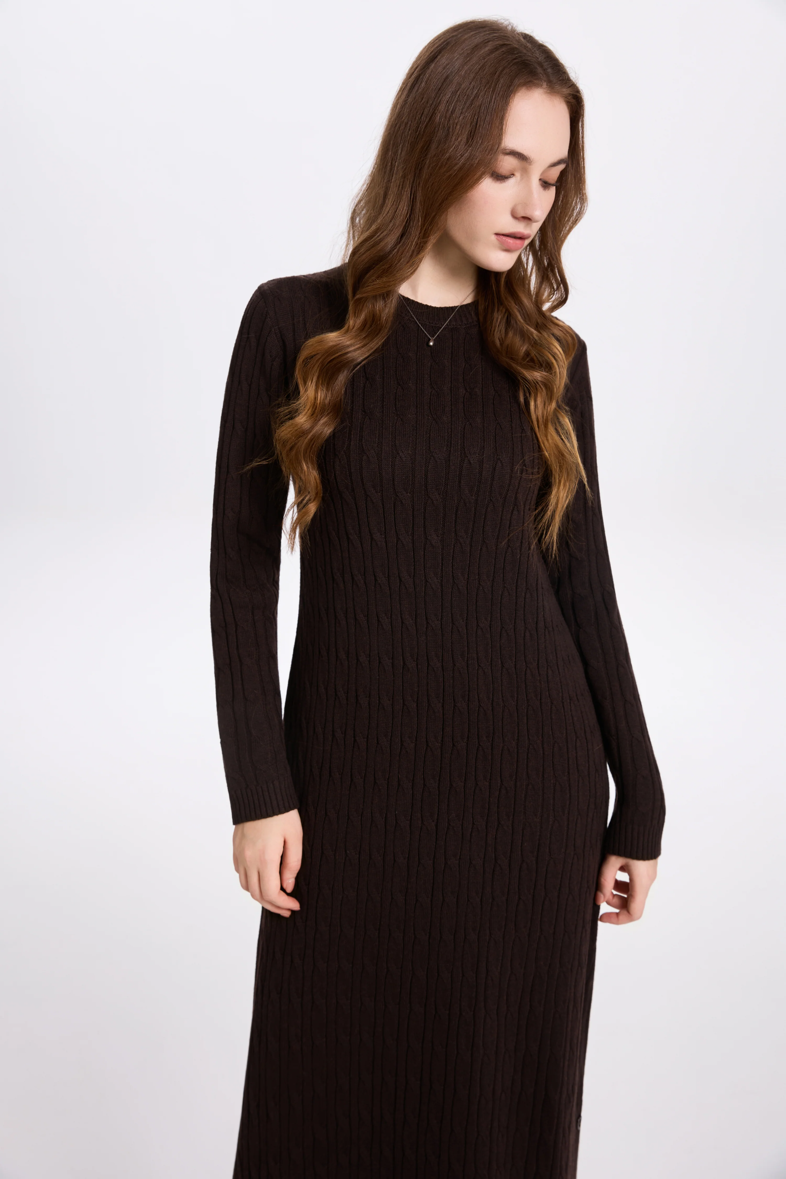 Cableknit Maxi Dress - Image 2