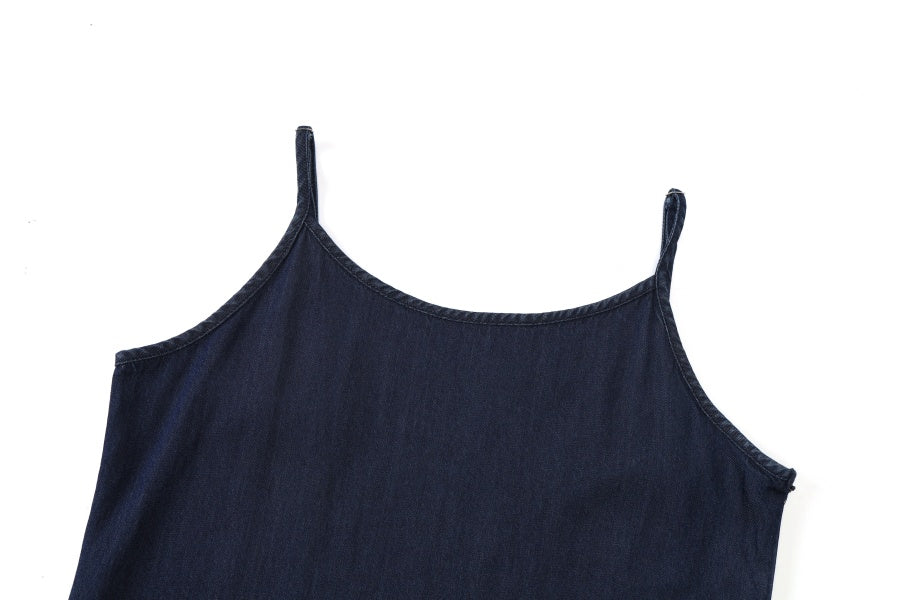 Dark Blue Denim Jumper Shirt Set - Image 15