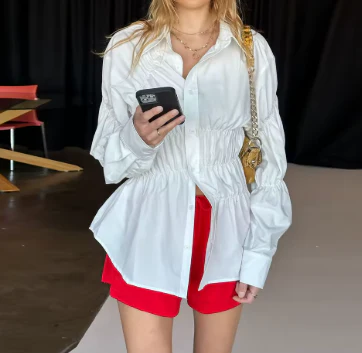 Elastic waist Shirt - Image 2