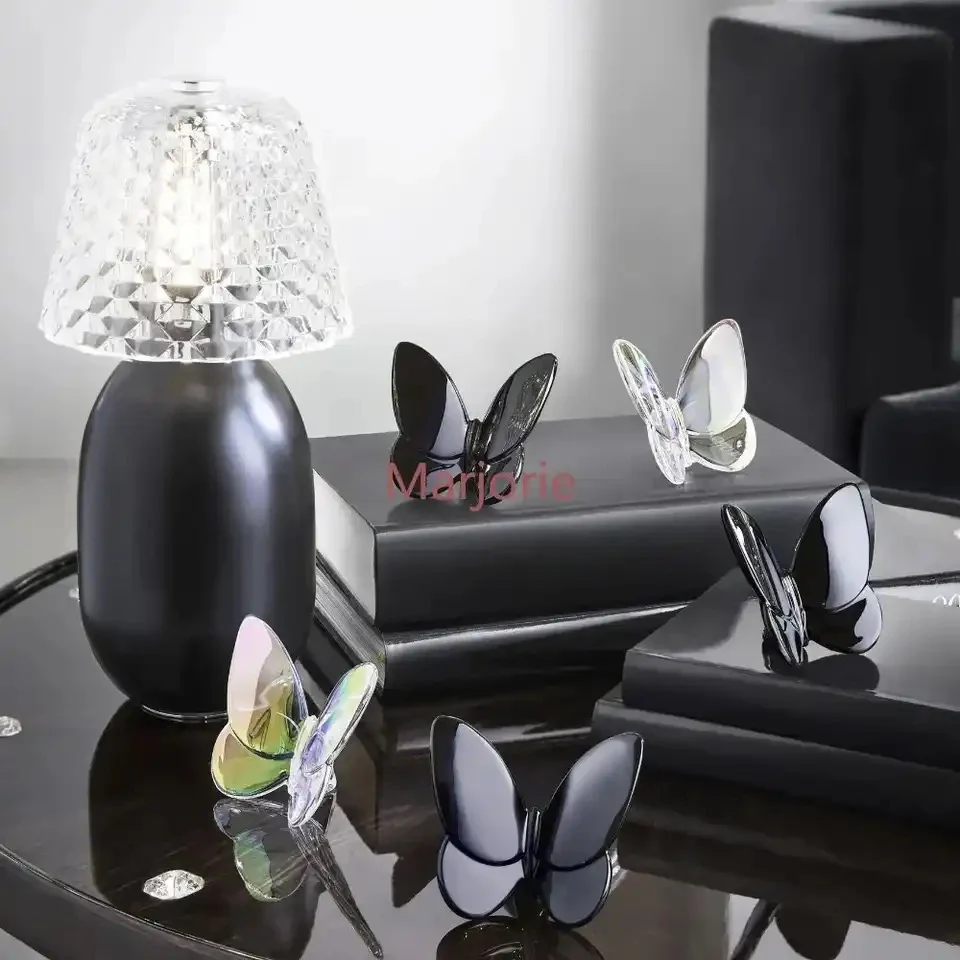 Glass Butterfly Ornaments - Image 2