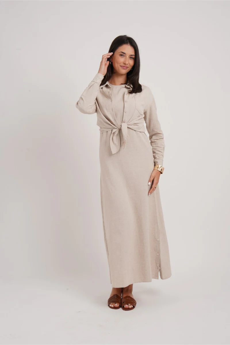 Green Linen Set - Image 3