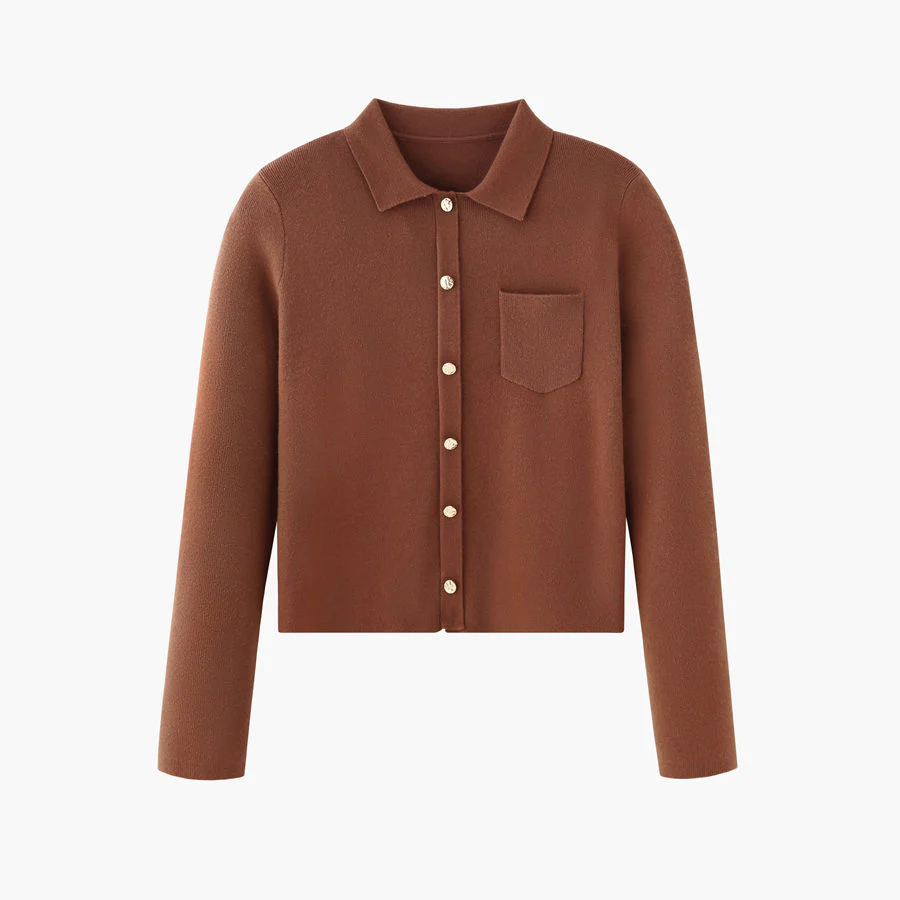 Knit Button Top - Image 2
