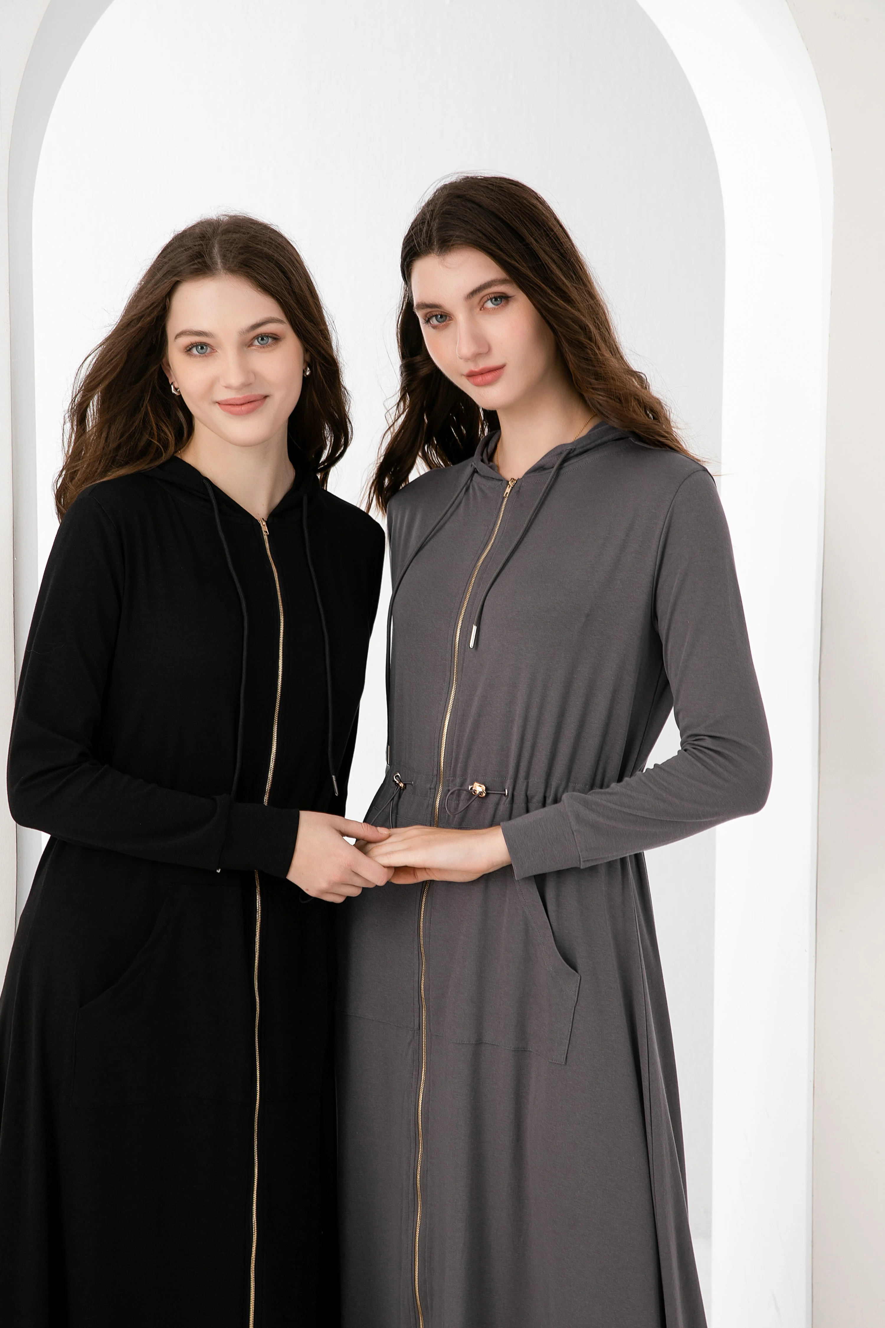 Maxi Zipper Dress - Image 4