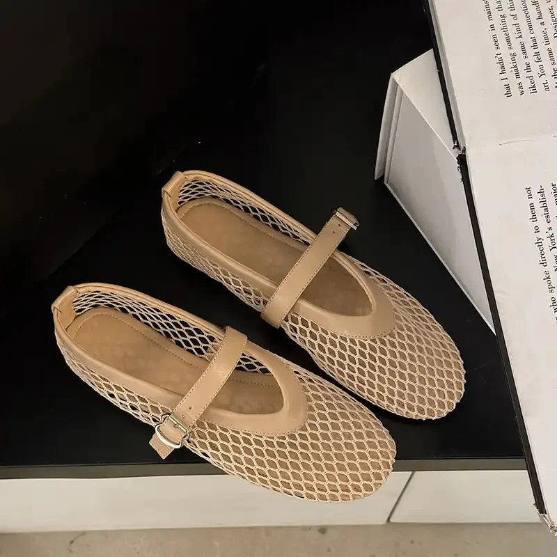 Mesh Ballet Flats