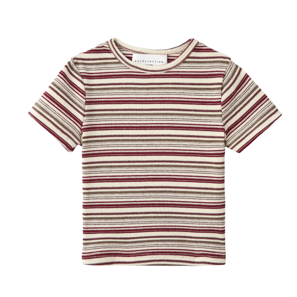 Ribbed Tee Baby Suspender Top - Black Denim Collection