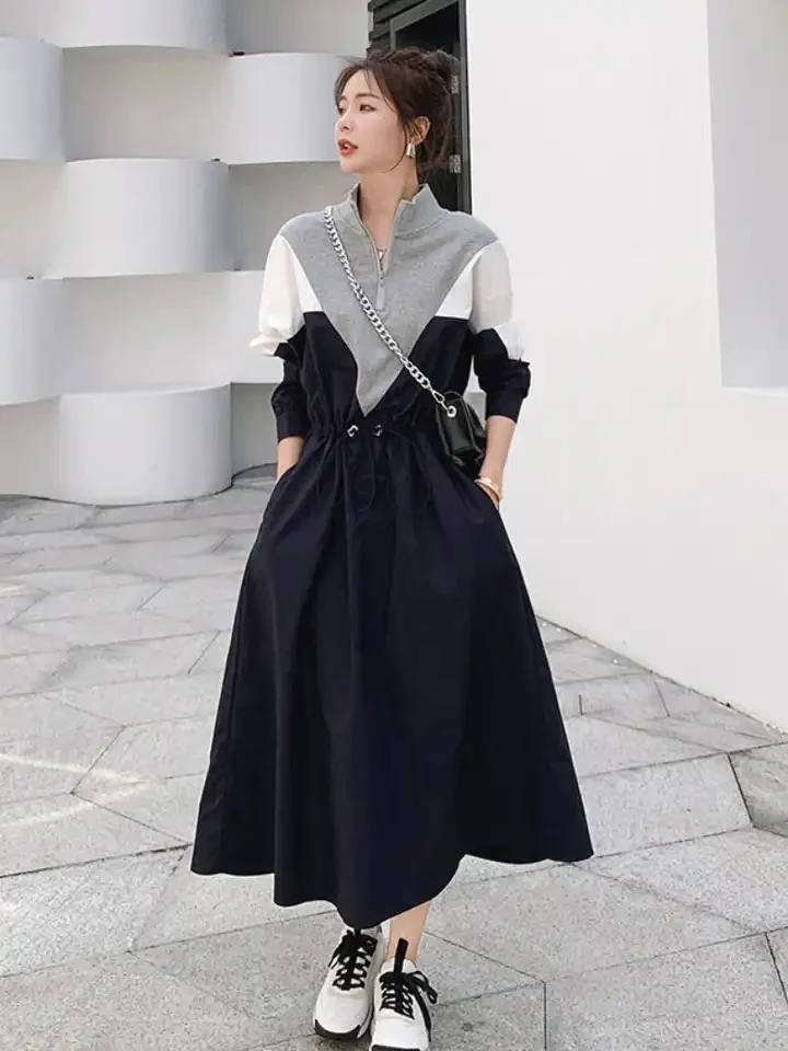 Sweatshirt Midi Dress