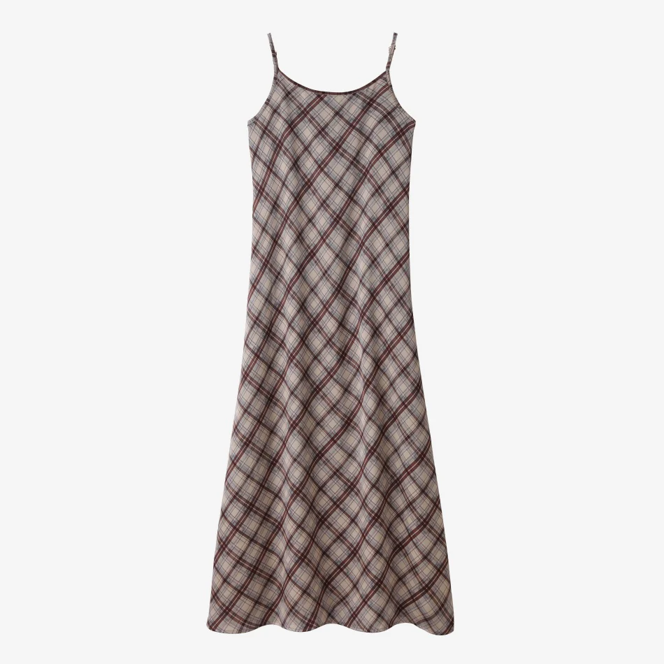The Dahlia Set Brown Plaid - Image 3