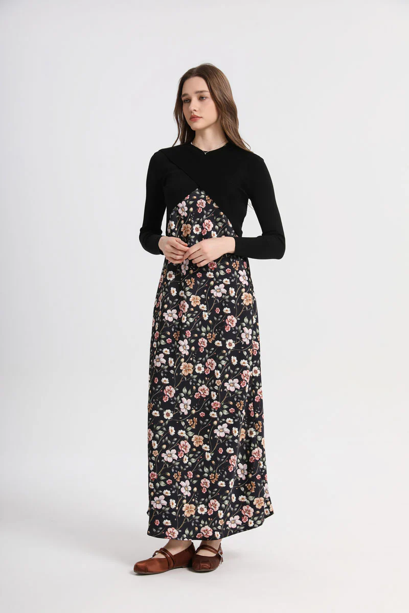The Printed Jumper Dress