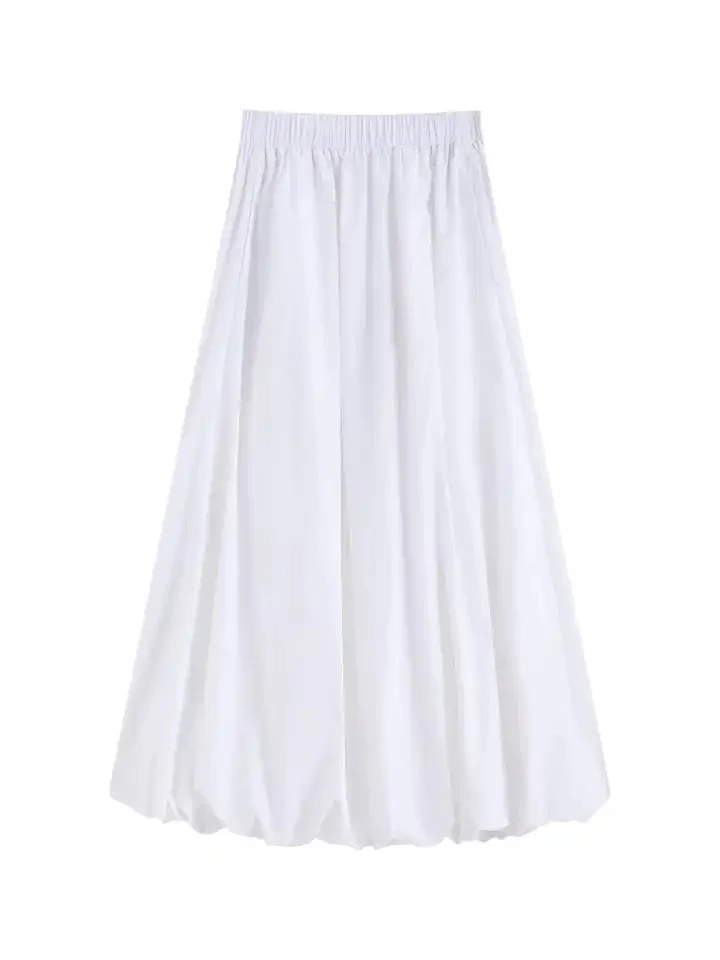 White bubble Skirt