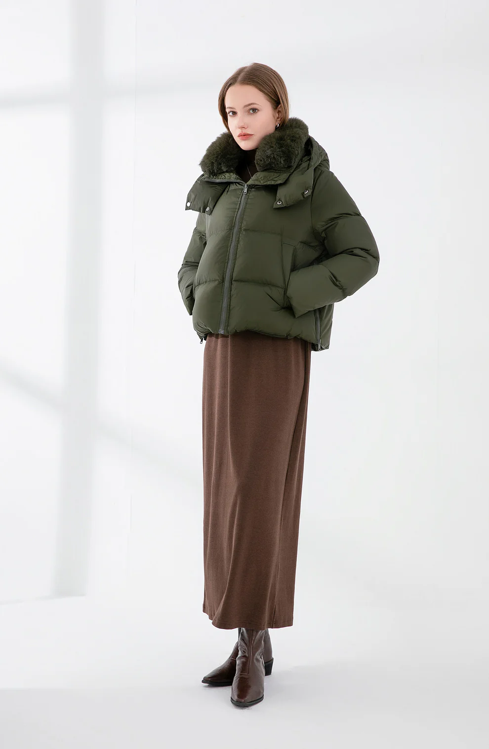Womens Fur Coat - Image 5