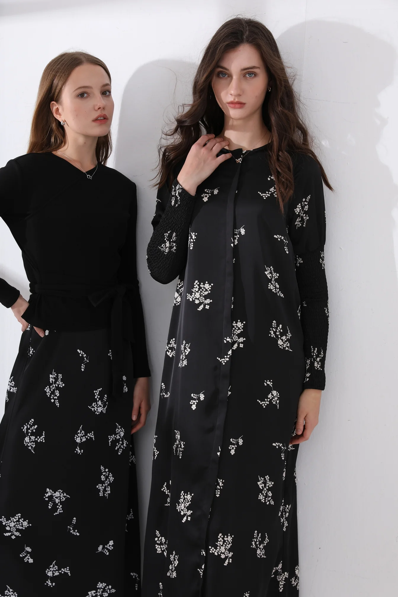 Wrap Top & Satin Dress - Image 6